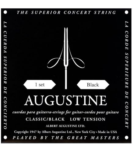 Corde Per Chitarra Classica AUGUSTINE Reg Treble Set | Alta Tensione, Precisione Per Concerto
