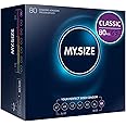 MY.SIZE Classic Condoms Size 7 I 69 mm Width I 80 Pieces mega Pack I Premium Condoms Extra Thin I Condoms True to Touch Gossamer I Thin 0.07 mm Wall Thickness I Condoms Vegan I Condoms for Men