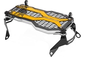 Protection de calandre de phare, protecteur de lumière avant résistant à l'usure pour remplacement de moto pour R1250GS ADV 2021(Orange)