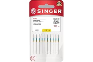 SINGER 2026 AGHI PER MACCHINE IN DENIM MISURA 110/18 CONFEZIONE DA 10