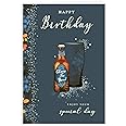 Modern Male Birthday Card for him men - Open Male Birthday Card - General Male Birthday Card