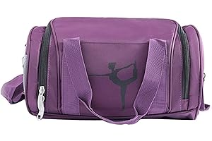 Sac de Sport de Gymnastique pour Filles, Ballet, Hip-hop, Claquette, Danse pour Enfants, Adolescentes, Sac de Nuit, Bagage à Main