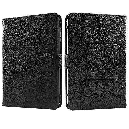 JETech® Bluetooth Drahtlose Tastatur Lederner Smart Hülle mit Touchpad für 9 Zoll und 10 Zoll Tablet-PC, einschließlich Samsung Galaxy Tab 3, Tab 4, Tab A, Tab S2 9.7 10.1 und mehr - 3