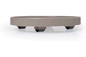 Artevasi Saucer W/Wheels 35 cm Taupe