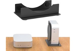 FORMVERSITY Supporto Verticale da Tavolo per Apple Mac Mini m4, Accessori Salvaspazio Scrivania