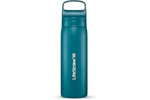 LifeStraw Go Series - Botella de acero inoxidable con filtro de agua