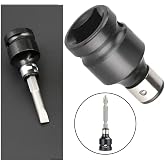 Depolife 1/2 Matkap Chuck Mandrenli Adapt&ouml;r Somun S&ouml;kme Makinesini Hex Bits U&ccedil; D&ouml;n&uuml;şt&uuml;rme Aparatı