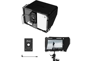 Accsoon PowerCage Mini Compatible con iPad Mini 6 para Monitorización, Funciona con Adaptador De Placa De Batería NP-F, Funda Protectora con Capucha De Sol, Materiales De Aleación De Aluminio