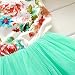Zhuannian Baby Girls Sleeveless Flower Tulle Dress (9-12months, Green)