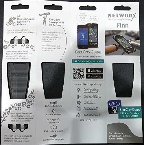 Networx Fahrradhalterung Finn Transparent, Finn, Blister - 4