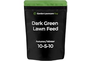 Dark Green Lawn Fertiliser - Autumn/Winter Grass Feed - Fast Acting & Long Lasting - Safe for Gardens - Child and Pet Friendly Turf Thickener - Garden Lawncare Guy