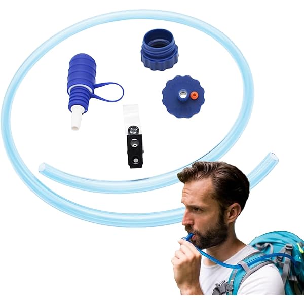 Magnetischer Blasen-/Trinkschlauch-Clip - ABS-Kunststoff, Für Rucksack Oder Kleidung, 4,4x2,7 Cm, Schwarz