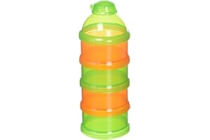 MOMMY'S HELPER Mommys Helper Pak N Stak Formula Dispenser, Orange/Green