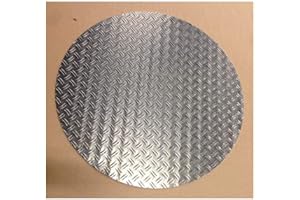 SCHLÖGEL GMBH Schachtabdeckung rund Alu-Riffelblech 1,5/2,2,5/4,3,5/5,5/6,bisØ950mm Tränenblech (1,5/2-Ø800mm)