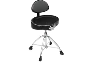 Mapex T875 Saddle Top Double-braced Drum Throne with Backrest