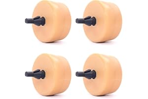 NIYATA 4 Anschlagpuffer Federung Blattfeder, Anschlagpuffer, Federung, Anschlag Federwegsbegrenzer Anschlaggummi, Gummipuffer für Hintere Blattfeder, für Caddy 2K Caddy 3 2004-2015, 2K0511155A