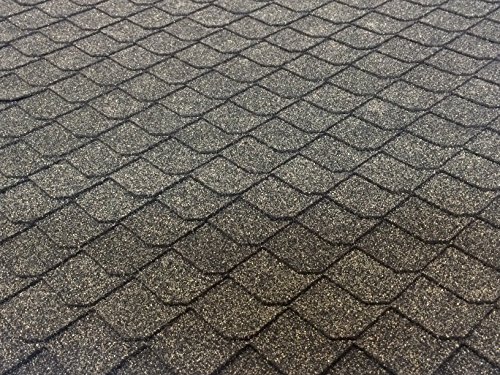 Mini Dachschindeln Schiefer (55 mm) – Set – Grau „23.425 “ Dachschindel - 3