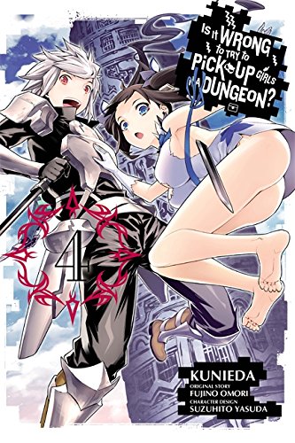 Book's Cover ofIs It Wrong to Try to Pick Up Girls in a Dungeon Vol 4 manga