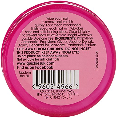 Quickies 20 Nagellackentferner Pads mit Vitamin B5 [Badartikel] - 2