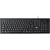 Lecoo KB101 USB Kablolu T&uuml;rk&ccedil;e F Klavye Siyah