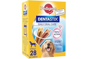 Pedigree Dentastix Daily Oral Care Przekąska Do Pielęgnacji Zębów Dla Psów, O Smaku Kurczaka I Wołowiny Na Każdy Dzień, Różne Rozmiary