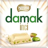 Nestl&eacute; Damak İnci Antep Fıstıklı Beyaz &Ccedil;ikolata, 60 g