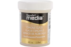 DECO ART DecoArt Media Crackle Glaze 4oz - Clear DMM16