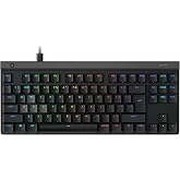 Logitech G G515 RAPID TKL Linear Kablolu Oyuncu Klavyesi, LIGHTSYNC RGB Aydınlatmalı, D&uuml;ş&uuml;k Profilli, Analog, Ultra İnce Tasa