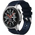 SKEIDO 22mm Silicone Wrist Band Strap for Samsung Galaxy Watch 46mm SM-R800 Smartwatch Replacemnt Bracelet Watchband Strap unisex