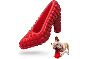 TOME DOG TOYS Juguetes para masticadores agresivos, Juguete de Caucho Natural para Perros, Juguetes masticables para Cachorros para la dentición para Perros pequeños y medianos