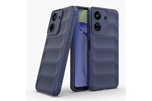 GOKEN Funda para Xiaomi Redmi 13C / Poco C65, Carcasa en Silicona Suave Antigolpes con Agarre Lateral Antideslizante y Diseño Elegante Monocolor, Cover Case -Azul Oscuro