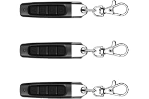 DNSHAN Universal Garage Door Opener Remote Gate Garage Door Opener Remote Control Fobs 433MHz Replacement Key Fob 4 in 1 Remote Control Duplicator for Electric Gate Car Alarm Doors