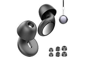 VKROBAG Tapones Oidos Ruido Dormir, Tapones Oidos Cancelacion de Ruido de Silicona 35dB