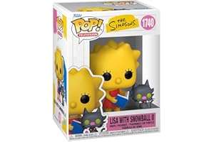 Funko Pop! & Buddy: Simpsons 1- Lisa Simpson & SB​ - The Simpsons - Figura in Vinile da Collezione - Idea Regalo - Merchandising Ufficiale - Giocattoli per Bambini e Adulti - TV Fans