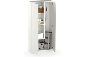 MUEBLES PITARCH 1113 Armario, Blanco, 180 x 80 x 35 cm