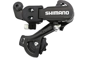 ZUKKA Desviador Trasero RD-TZ31-A 6/7 Velocidades de Montaje Directo/Montaje Colgante para Bicicletas MTB