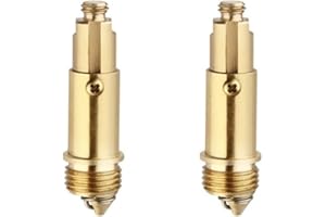 FLEYMU Accessori per Lavelli Bullone Valvole Pop-Up Lavabi Pop Up Click Clack Piletta Sostituzione Meccanismo a Molla Facile per la Maggior Parte dei Lavandini, Vasca da Bagno, Tappo di Scarico del Bacino