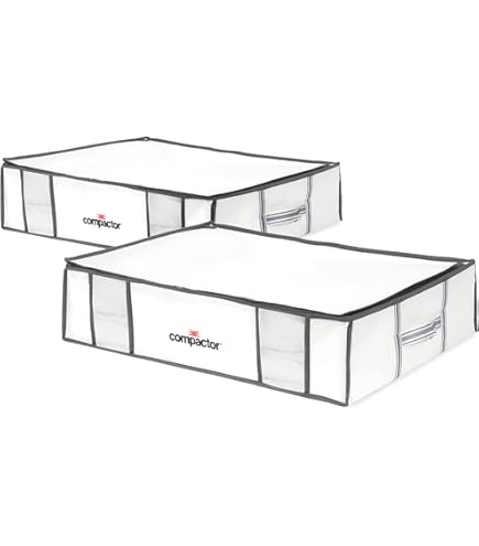 Sacca Compressibile Per Conservazione Coperte - Materiale Polipropilene - Antiacaro E Impermeabile - Bianco - Foto 13