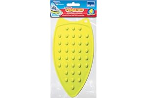 PARODI&PARODI Parodi & Parodi - Sikuro - Support Fer à Repasser en Caoutchouc - Noir - 13 x 24 x 5 cm