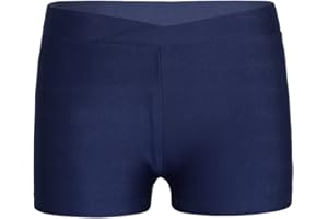 TiaoBug Enfant Fille Short de Sport Loisirs Caleçon Pantalon Court Collant Short Danse Yoga Fitness Natation 4-16 Ans