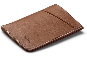 Bellroy Card Sleeve, tunn plånbok i läder - Hazelnut