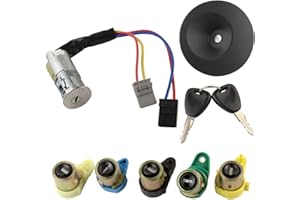 STARKIT PERFORMANCE 5 cerraduras de puerta + neiman + bouchon de réservoir para Renault Kangoo 1 y Nissan Kubistar (1997-2009) se vende con llaves