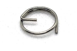 FIXITFLO 5 x Cotter Split Rings Marine Grade A4 Stainless Steel 316 (1.5mm Thick x 19mm Outer D)
