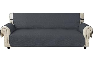 Ystyle Sofföverdrag 4 Sits, VattentåLigt Soffskydd, Halkfritt Sofa Cover Med Elastiska Remmar, Soffa överdrag För Husdjur, Tv