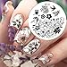 Born Pretty Charming Spring Nail Art Stamp Template Image Plate 24
