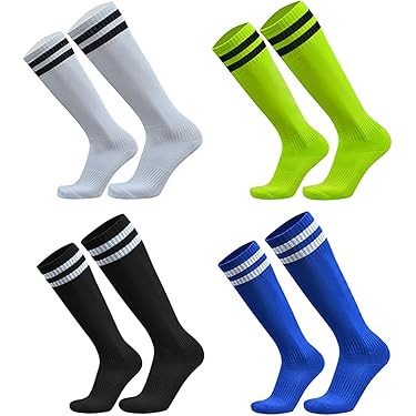 3 Paia Di Calzini Tubolari Sopra Il Ginocchio Per Bambini/bambine In - Foto 7