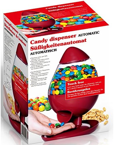 Automatic Touch Free Sensor Jelly Beans Smarties Gumball Candy Sweets Dispenser