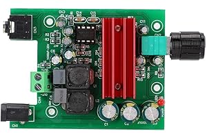 HAKEETA TPA3116 D2 DC 8-25V 100W Module de carte d'amplificateur numérique Subwoofer Power avec NE5532 OPAMP