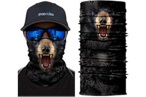 ShopINess Scaldacollo Multifunzione Unisex per Sport e Attività all´Aperto Animali