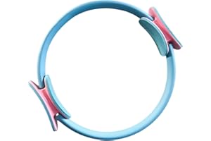 95SCLOUD-1 14" Pilates Ring Fit Fitness Ring Beckenbodentrainer für Frau & Männer, Doppelgriff Trainingsgerät für zuhause, Beinpresse Hüfttrainer Beintrainer Oberschenkeltrainer Sportgeräte zuhause